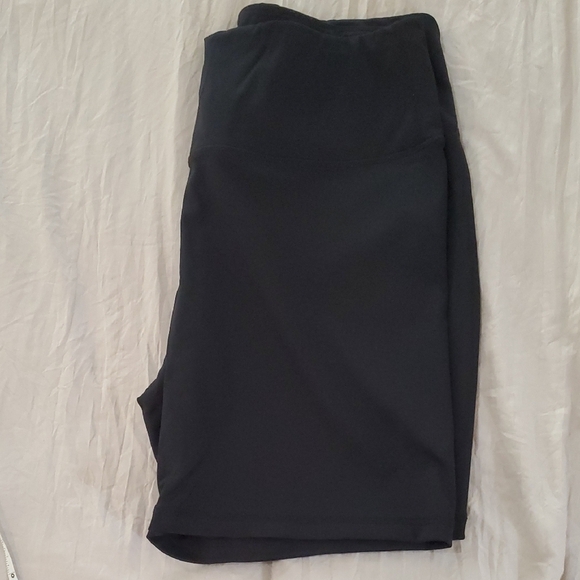Promover Black High-Waisted Biker Shorts sz Xl - Picture 1 of 4
